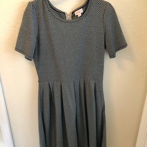 Black and White Dress